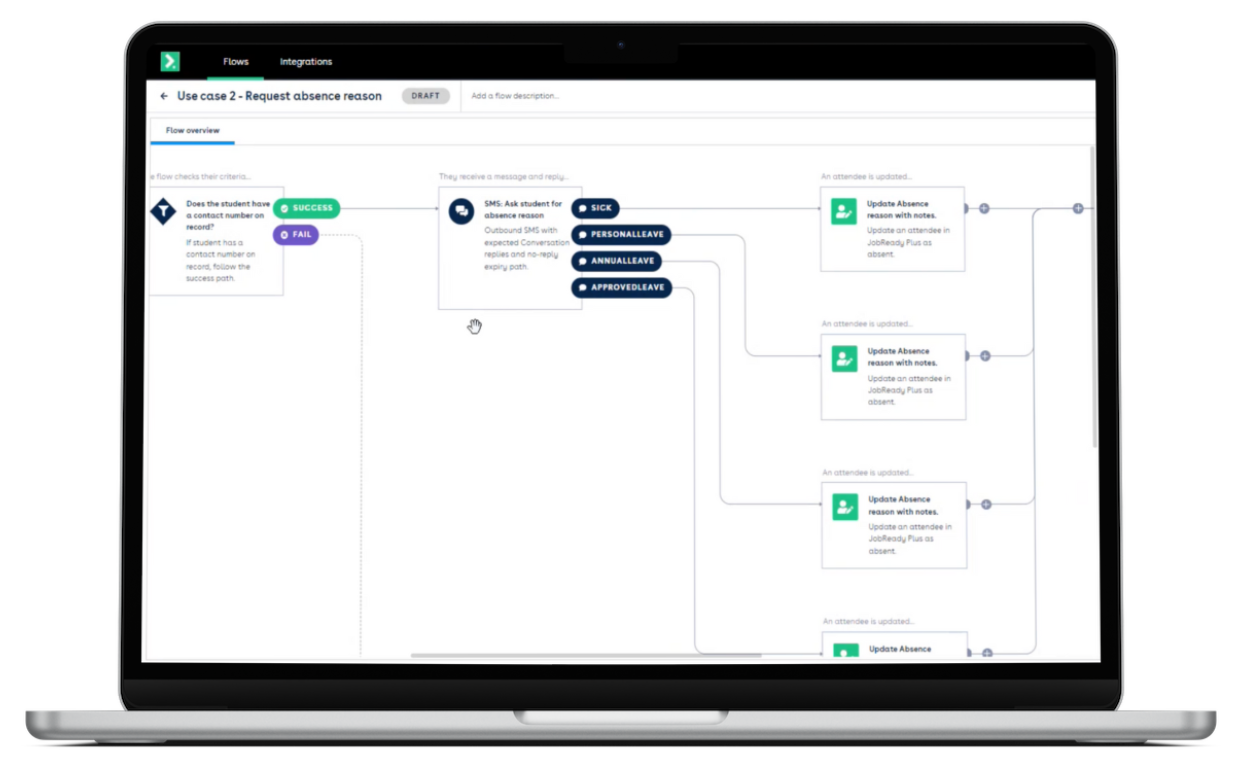 Optimise Attendance communications v2