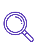 Purple MagnifyingGlass