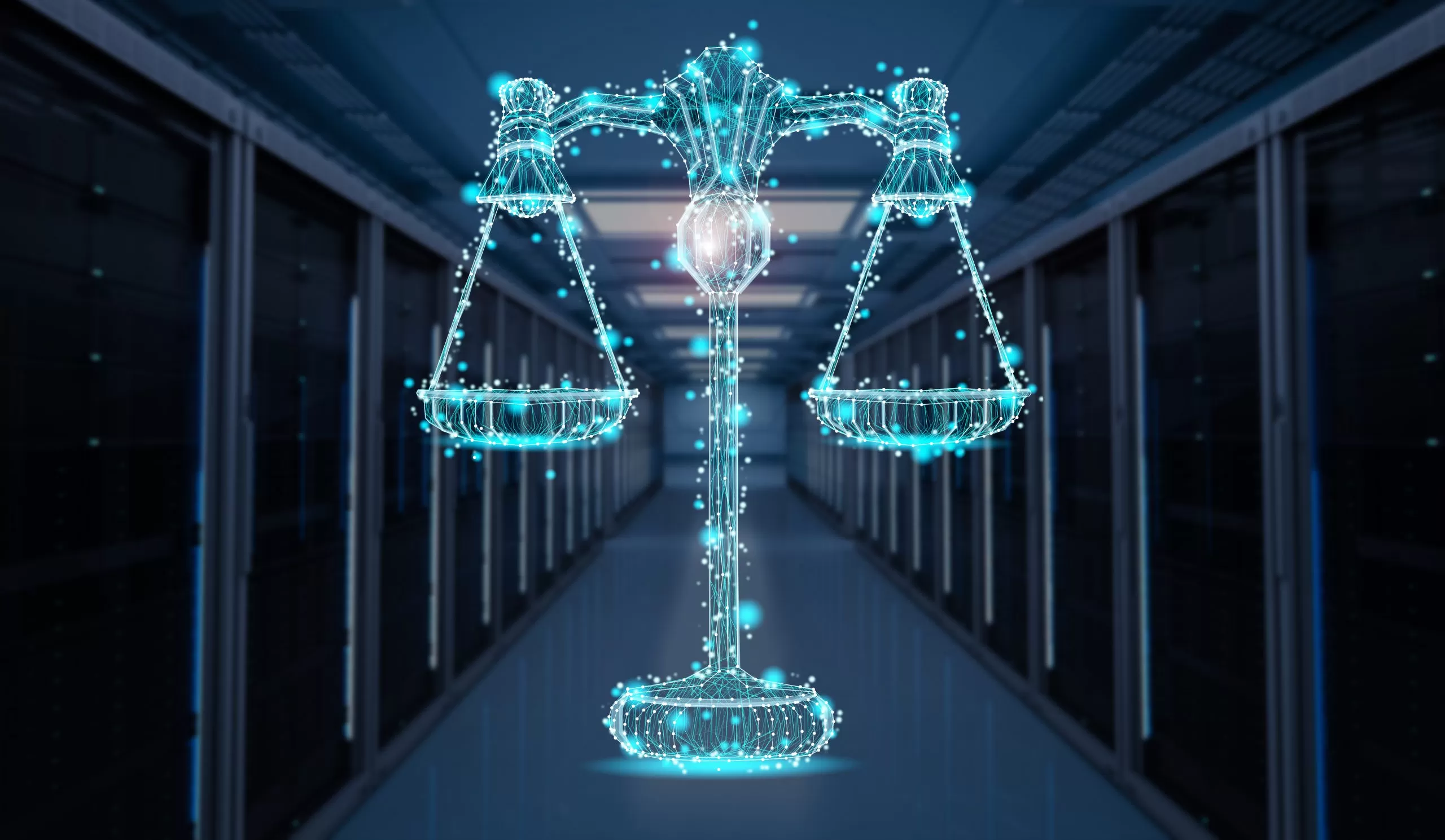 internet law concept with digital display law scale illustration scaled